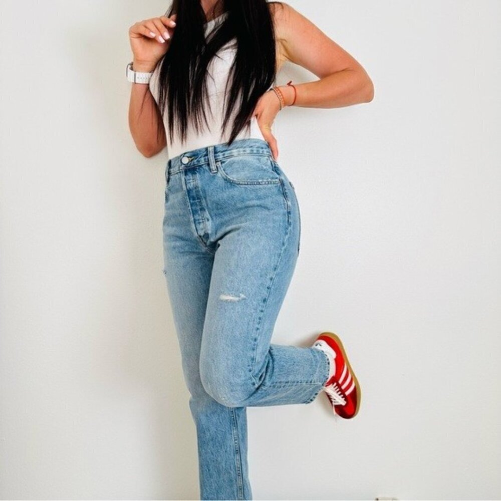 💕EVERLANE💕 The Relaxed Straight Fit Jean ~ 90s Blue 26 NWT